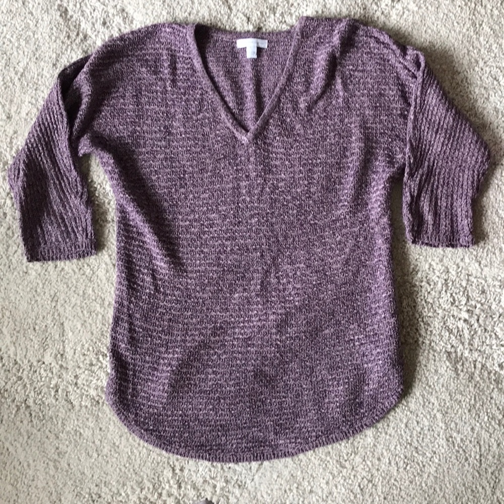 Purple sweater